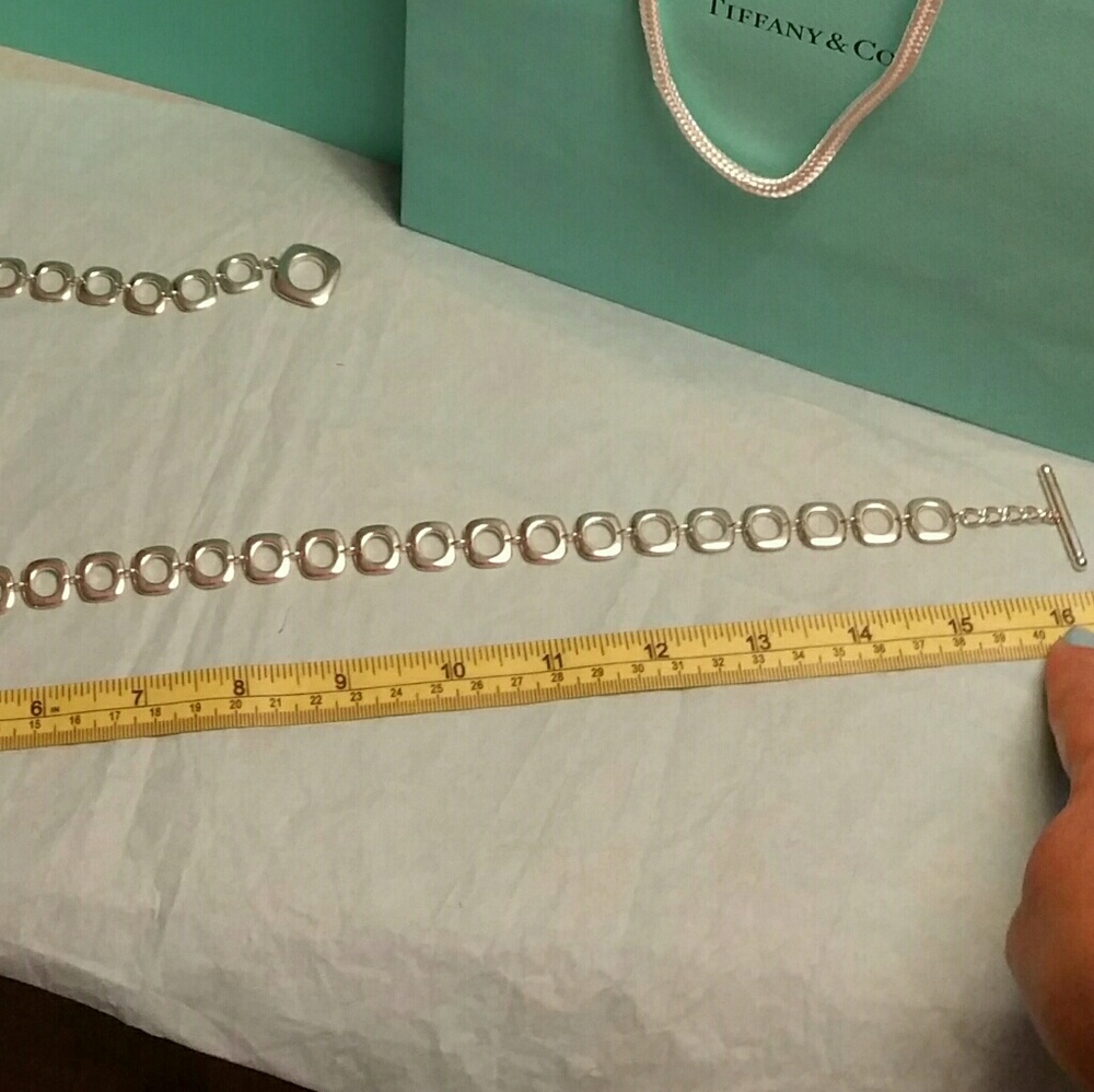 Tiffany & Co. Cushion Necklace/Bracelet/Earrings - Picture 8 of 8